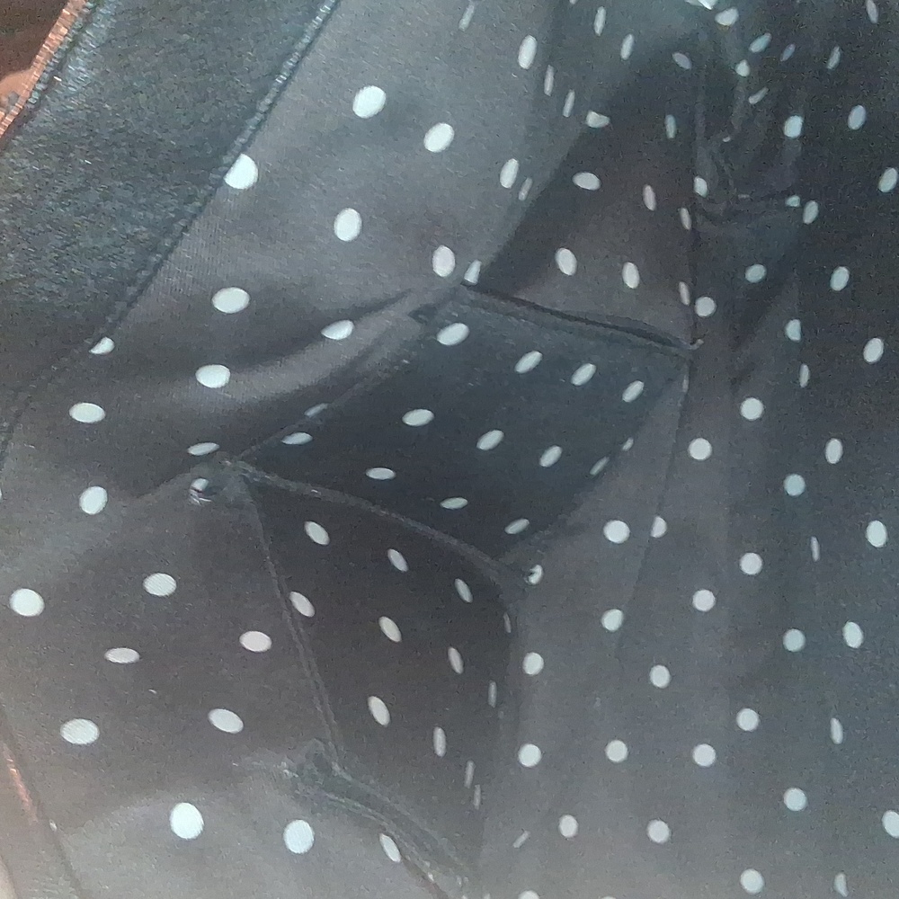 Merona Black Tote Bag Nwot - Picture 7 of 8